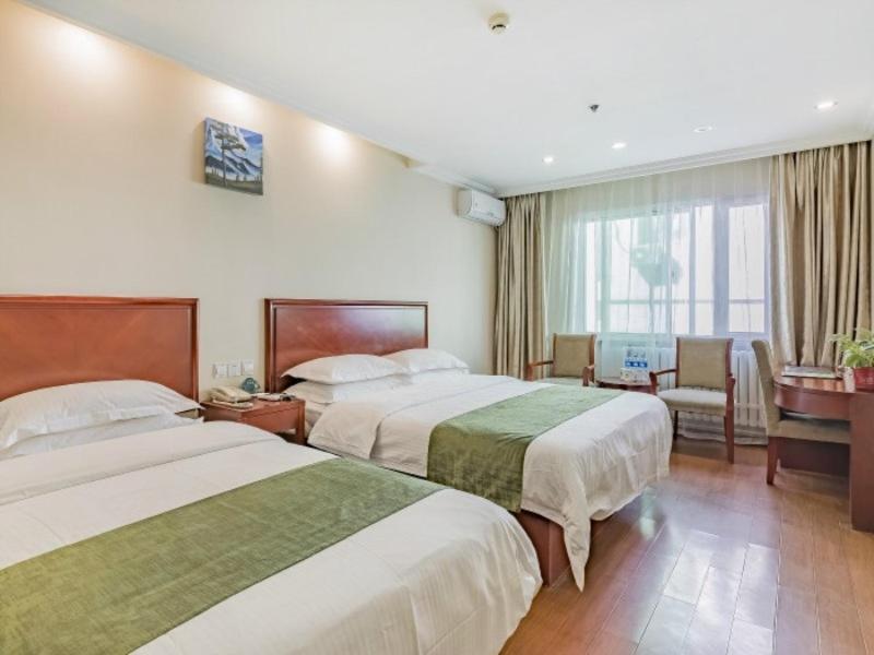 GreenTree Inn Beijing East Yizhuang District Second Kechuang Street Express Hotel Bagian luar foto