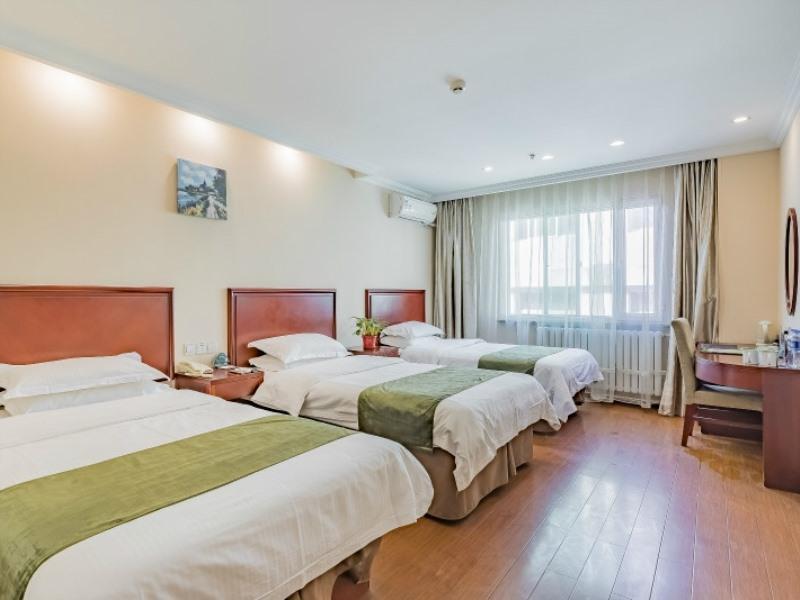 GreenTree Inn Beijing East Yizhuang District Second Kechuang Street Express Hotel Bagian luar foto