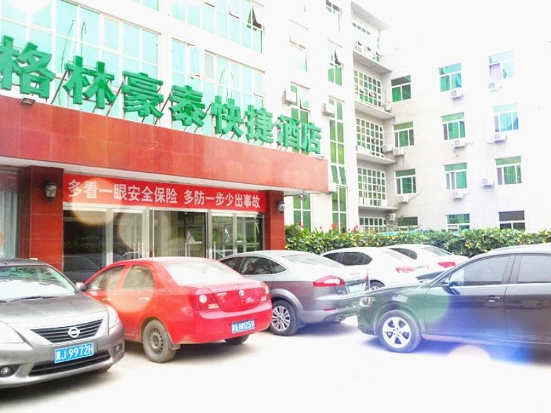 GreenTree Inn Beijing East Yizhuang District Second Kechuang Street Express Hotel Bagian luar foto