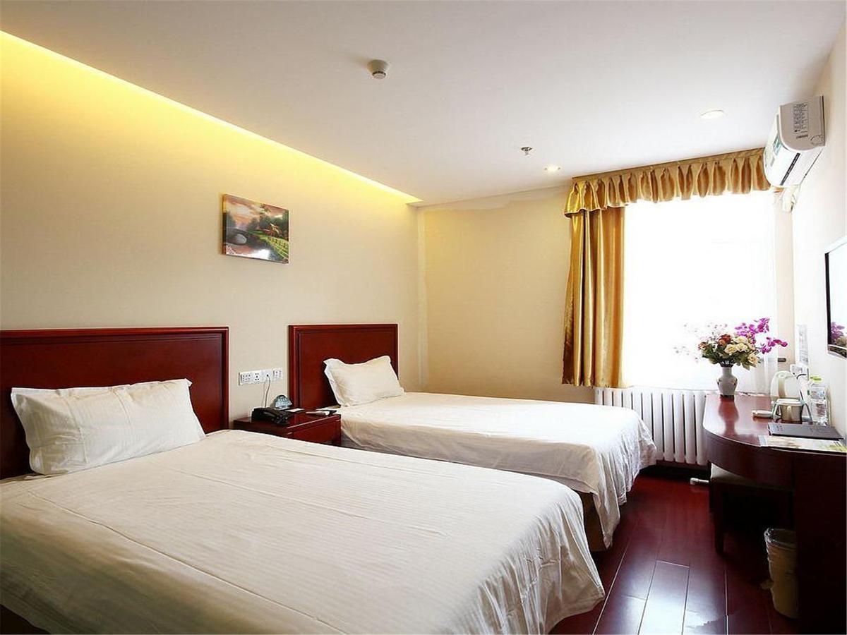 GreenTree Inn Beijing East Yizhuang District Second Kechuang Street Express Hotel Bagian luar foto